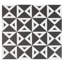 Carreau de porcelaine pour mur et plancher 7,87 "x 7,87" Script