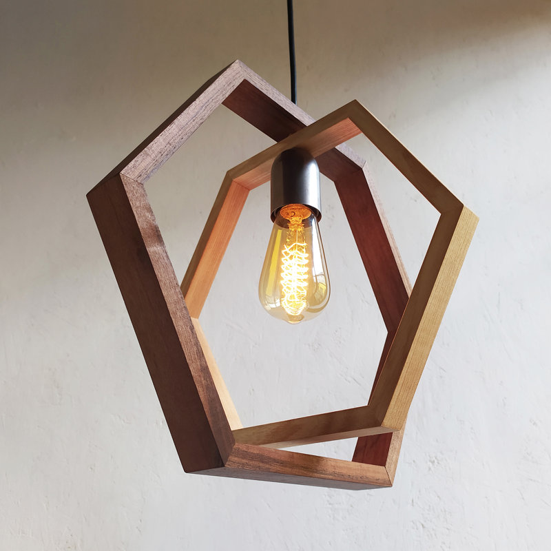 Chi 1 - Light Oil Geometric Pendant