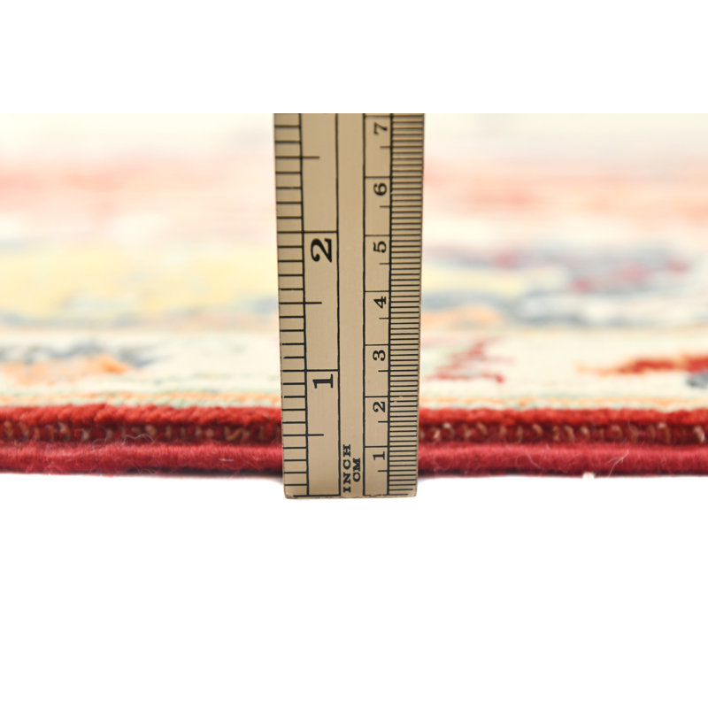 Tapis oriental rouge unique 8 x 10 One-of-a-Kind