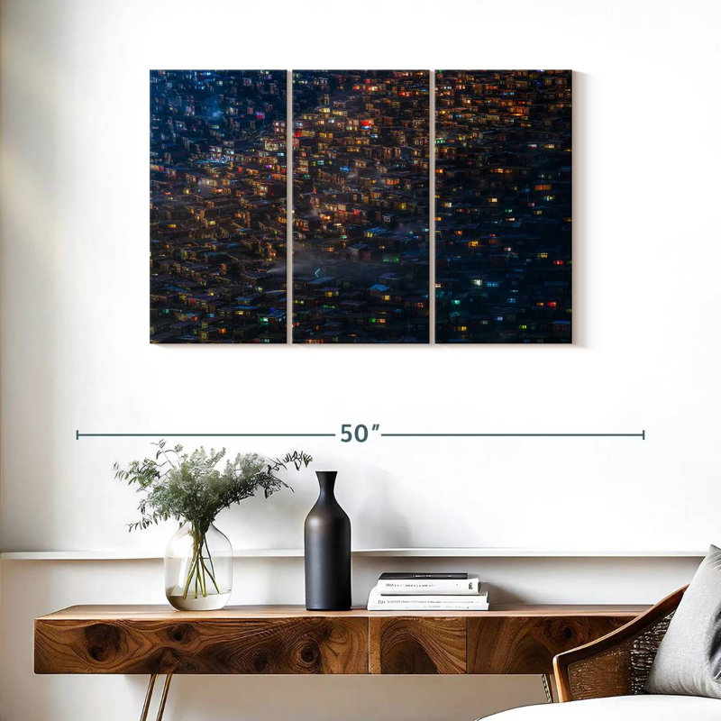 Night, 24" H x 38" W