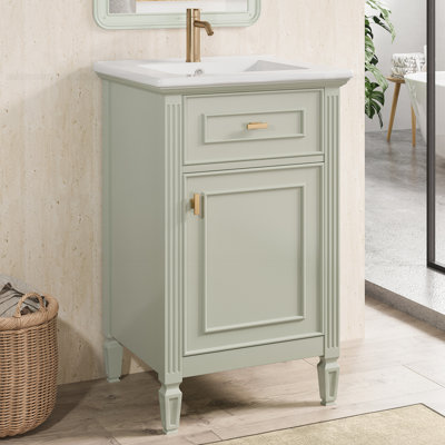 Meuble-lavabo de 20 pouces avec lavabo