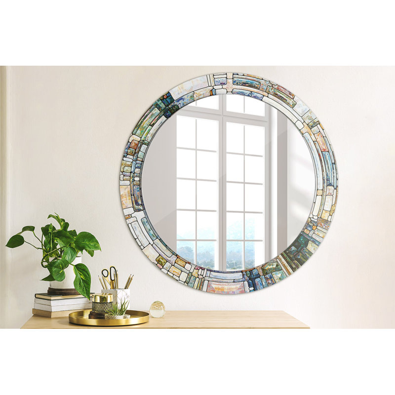 Huldar Glass Flat Wall Mirror
