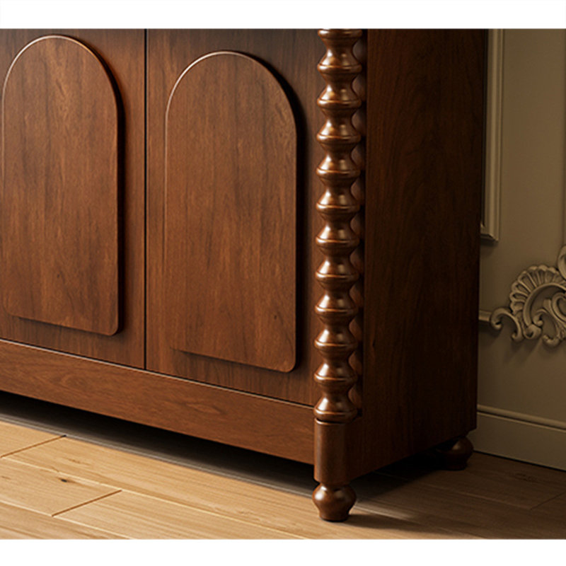 Medieval-style multi-functional storage cabinet