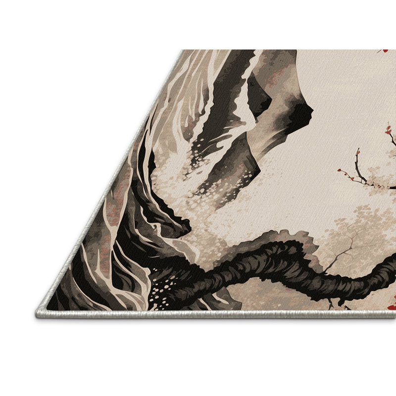 Petal Prime Symphony Rug, Square 4'