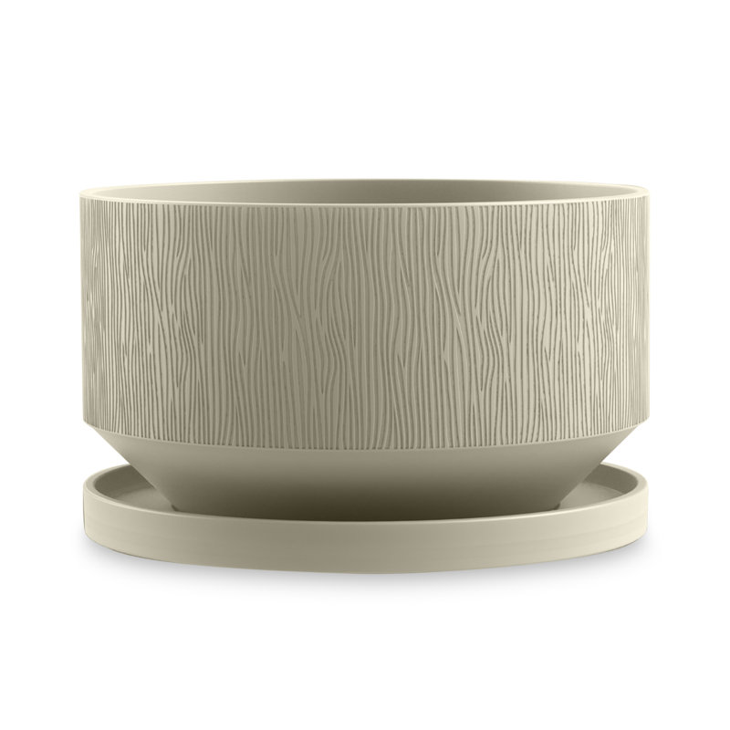Emalise Pot Planter, Beige