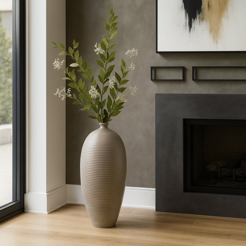 Vase surdimensionné Leika Elegant