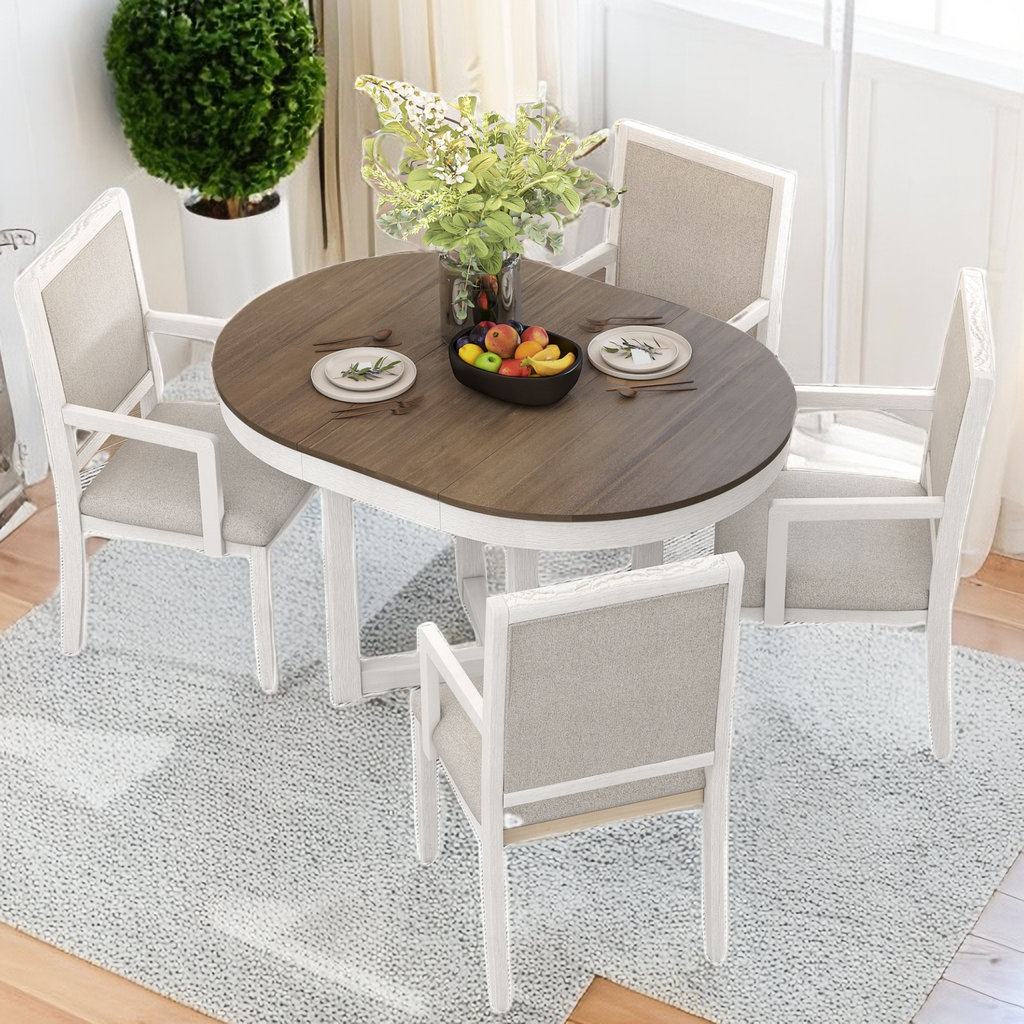 https://assets.wfcdn.com/im/33487164/compr-r85/2584/258466825/marcourt-5-piece-extendable-butterfly-leaf-dining-table-set-with-4-upholstered-chairs.jpg