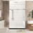 1/4"  6 Mm  Clear Tempered Glass Shower Door 56 - 60" W X 76" H Proof Film Stainless Steel Handle Brushed Nickel Finish With Good Transmittance Large Wheels Round Tracks For Easy And Stable Movement
