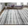 Performance Viscose Striped Indoor Rug