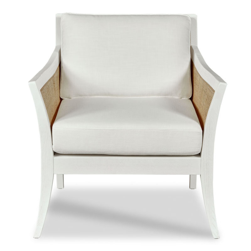 Kiawah Lounge Chair, Alabaster, Natural