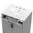 Space-saving Vanity Solid Wood Modern Compact Bathroom