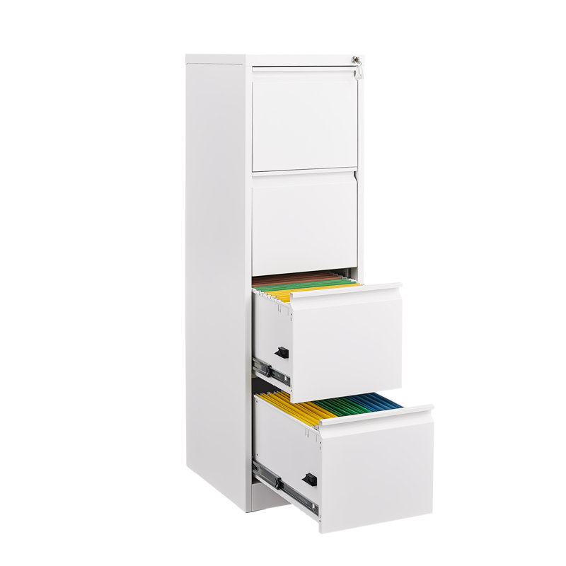 Classeur 4 tiroirs, Blanc