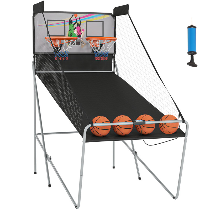 Jeu d'arcade de basketball pliable Double Shots
