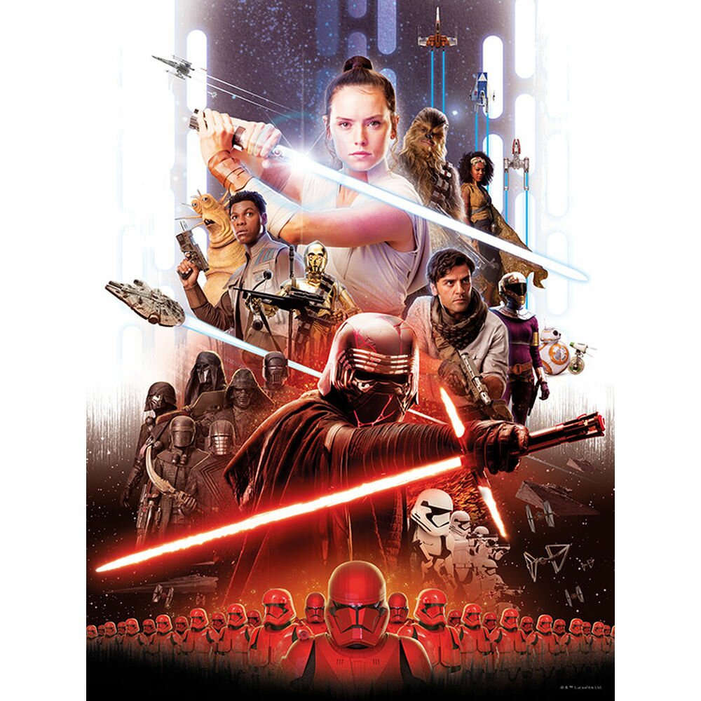 Poster Star Wars Movie Rey