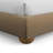 Mirelle Camel Headboard Platform Bed-58507938-58507936