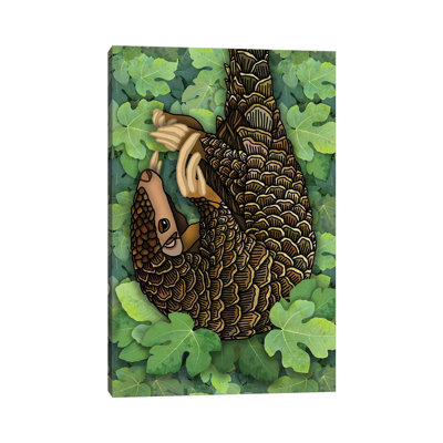 «Pangolin» par Angelika Parker, impression sur toile tendue