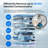 NatureFlow Y6 Desktop Reverse Osmosis Hot and Cold Water Mineralization System  certified by FDA/NSF/UL standards