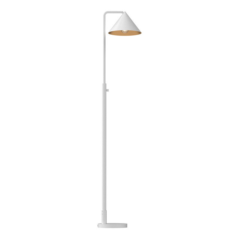 Fahmid 58.625'' Traditional Floor Lamp, White