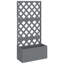 Danijel Wood Planter Box with Trellis