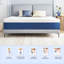 DubidapOn Medium Feeling Gel Memory Foam Mattress with Premium Foam& Breathable Fabric, Mattress In a Box, Lower Motion Transfer-112593490-129752023