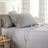 Vilano Springs Extra Deep Pocket Bed Sheet Set with Pleated Hem, Easy care, Pet Hair Resistant-2016060800-2016060805