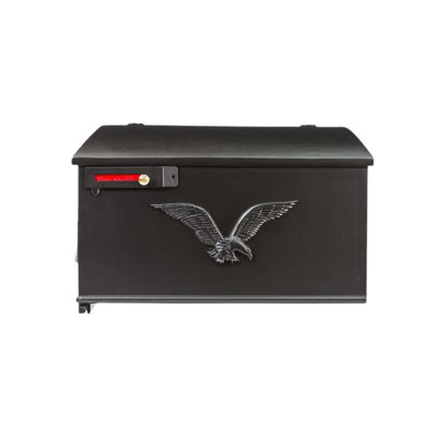 Cast Aluminum Post Mounted Mailbox