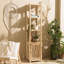 Cafferkey 46cm W Solid Wood Shelving Unit
