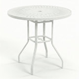 Windward Outdoor Sunburst 47" Round Balcony Table