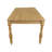 Destini Teak Solid Wood Base Dining Table