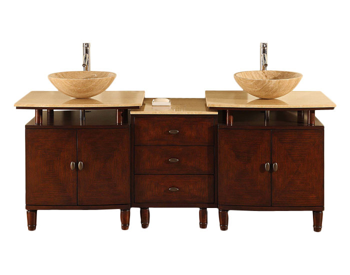 Ensemble de meuble-lavabo double 73 po Rozier