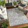 Almaville Blue Outdoor Area Rug