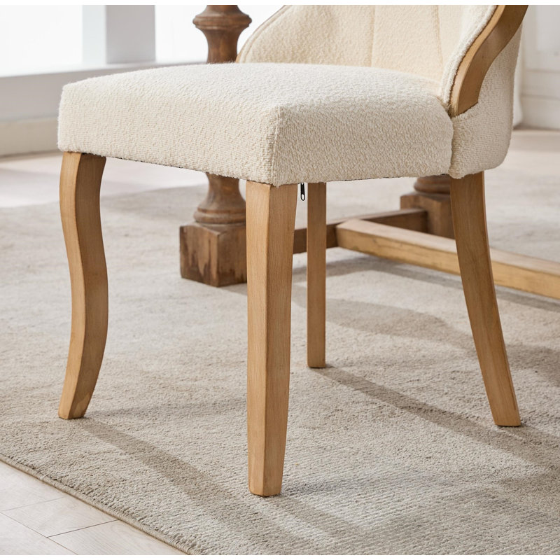 Chaises de salle à manger Snow, Beige