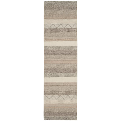 Striped Hand Woven Area Rug