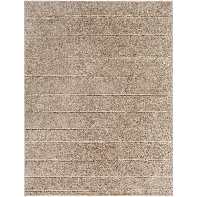 Tapis ivoire à poils longs Our PNW Home x Livabliss Boho Scandi, Rectangle 12 pi x 15 pi