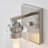 1- Light Clear Glass Wall Sconce-1658410281