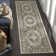 Annette Oriental Beige/Navy Area Rug