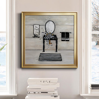 Neat And Tidy Bath - Cadre photo, reproduction d'art sur toile