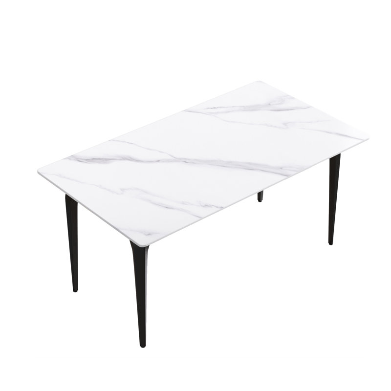 Table de salle à manger Modern, H 29,53 po x L 63 po x l 35,43 po