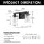 Luminaire de meuble-lavabo moderne double avec abat-jour en verre-1100754688