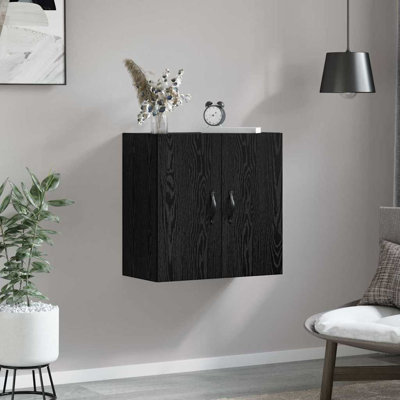 vidaXL Wall-Mounted Cabinet Wall-mounted Engineered Wood Storage Modern