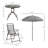 6-Piece Outdoor Patio Dining Set-378056584-378056591