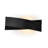 Modern Black Wall Lamp, 12.2 x 3.9 x 4.3 inches | Metal Body, IP20 Rated, Double Insulated, Max 10W | Scandinavian Design, Perfect for Living Room & Bedroom, Socket Type: G9 (Bulb Not Included)