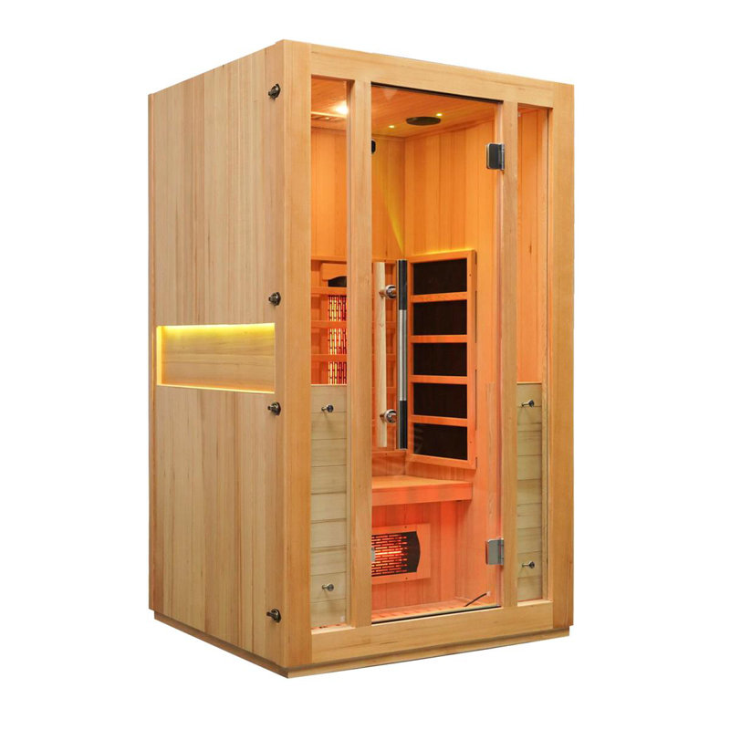 Vidalux Premier 2 Person Full Spectrum Infrared Sauna With Complete Heat