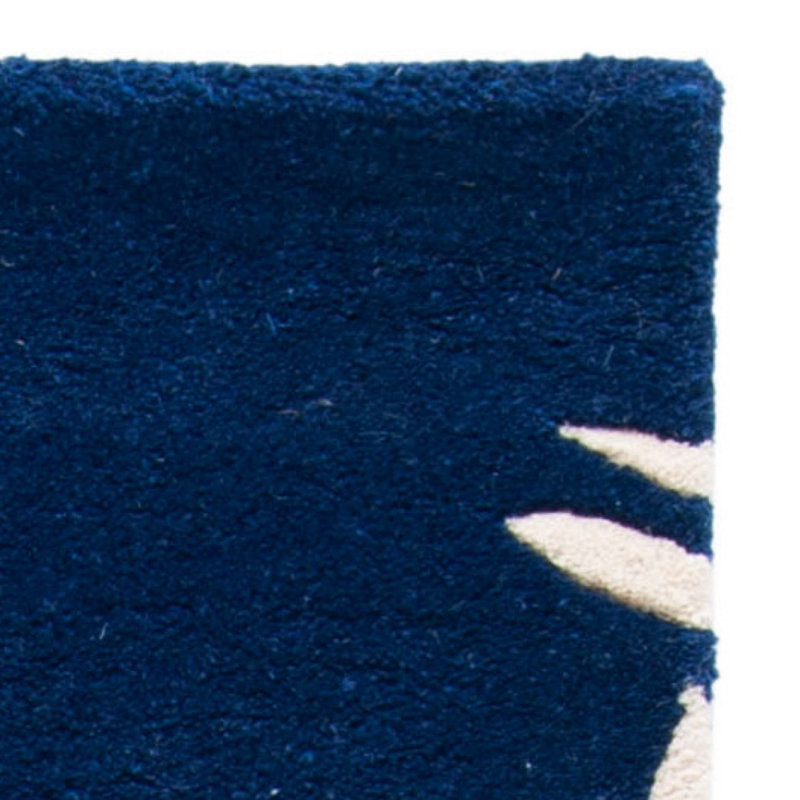 Tapis en laine et viscose touffeté à la main Nonia, Rectangle 7 pi 6 po x 9 pi 6 po