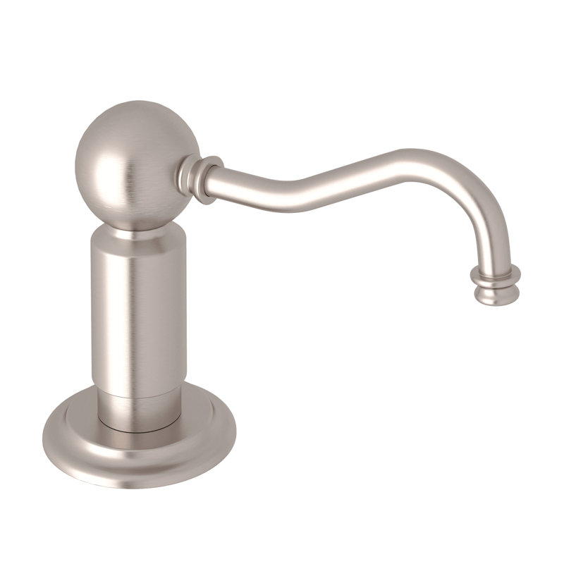 Rohl Soap Dispenser, Satin Nickel