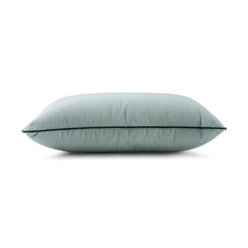 Rivie Rectangular Indoor/Outdoor Pillow Cover & Insert, Green