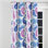 Rideaux Modern - rideau à œillets à motif cachemire bleu serein - 1 panneau