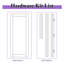Porte intérieure en verre givré 6-Lite-108215909-108215914-108941234