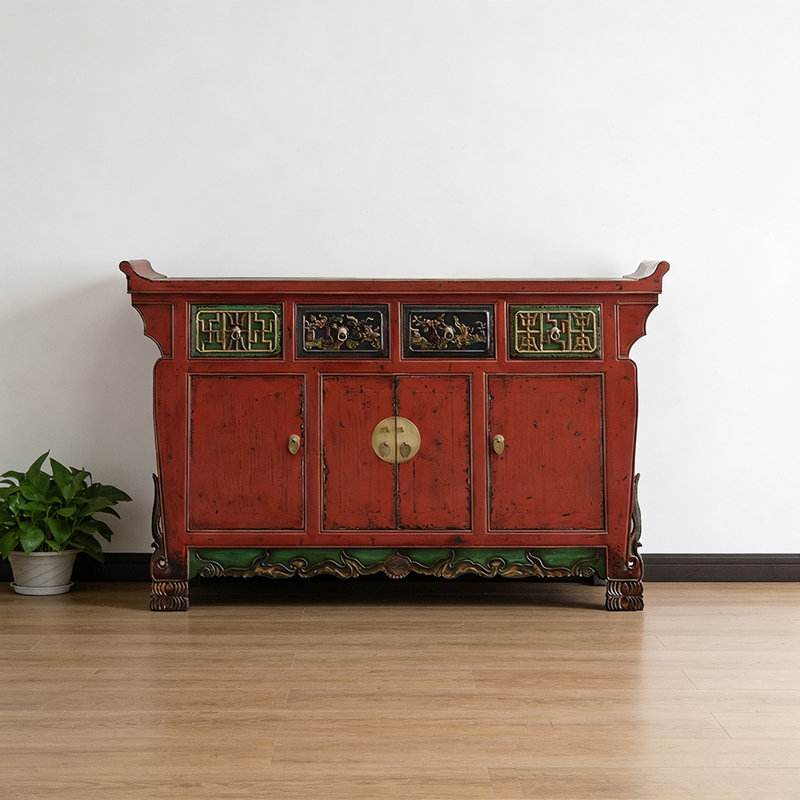 Buffet haut de gamme rétro et minimaliste