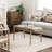Polyester Upholstered Bench